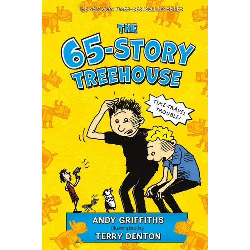 The 65-Story Treehouse: Time Travel Trouble! - Hardcover