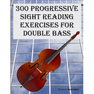 300 Progressive Sight Reading Exercises for Double Bass - Paperback