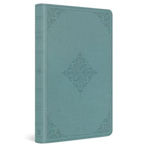 ESV Premium Gift Bible (Trutone, Paris Sky, Fleur-De-Lis Design) - Imitation Leather