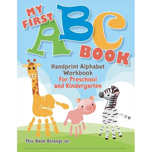 My First ABC Book. Handprint Alphabet Workbook For Preschool and Kindergarten - Paperback