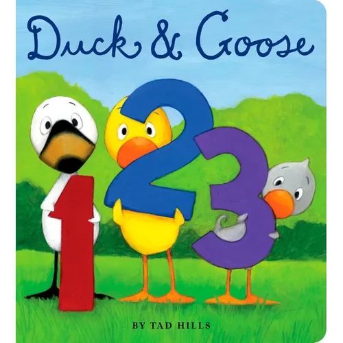 Duck & Goose, 1, 2, 3 - Board Book