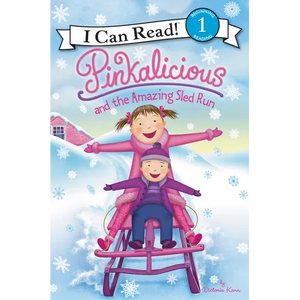 Pinkalicious and the Amazing Sled Run: A Winter and Holiday Book for Kids - Paperback