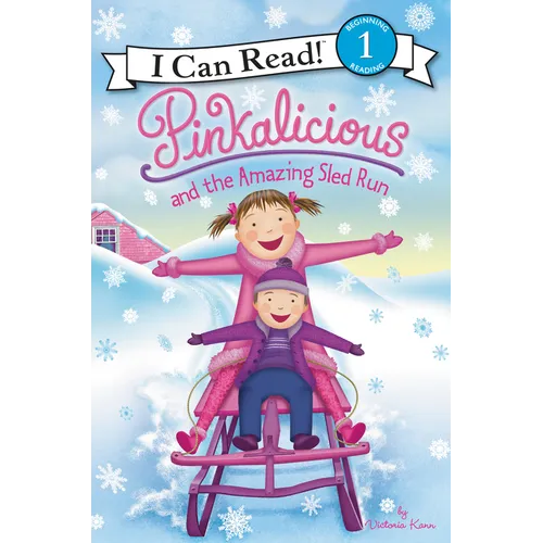 Pinkalicious and the Amazing Sled Run: A Winter and Holiday Book for Kids - Paperback