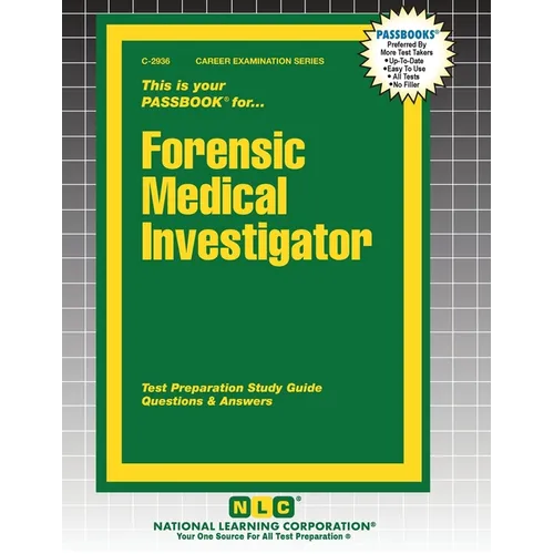 Forensic Medical Investigator - Paperback