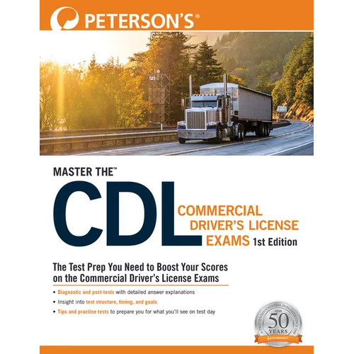Master The(tm) CDL Commercial Drivers License Exams - Paperback