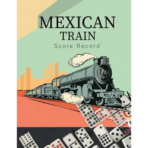 Mexican Train Score Record: Good for family fun Mexican Train Dominoes Game large size pads were great. - Paperback