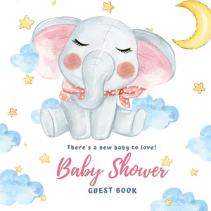 Baby Shower Guest Book - Paperback
