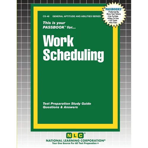 Work Scheduling - Paperback