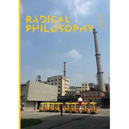 Radical Philosophy 2.20 - Paperback