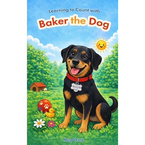 Learning to Count with Baker the Dog - Hardcover