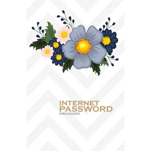 Internet Password Organizer: Flowers (Password Log Book) - Paperback