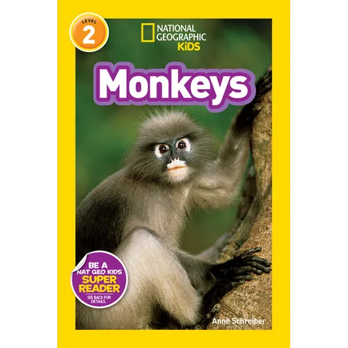 Monkeys (National Geographic Kids Readers, Level 2) - Paperback