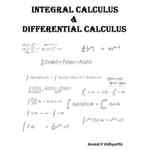 Integral Calculus & Differential Calculus - Paperback