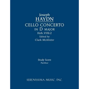 Cello Concerto in D major, Hob.VIIb: 2: Study score - Paperback