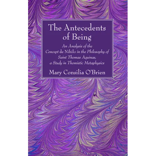 The Antecedents of Being - Paperback