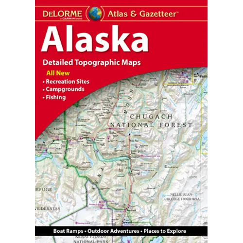Delorme Atlas & Gazetteer Alaska - Paperback