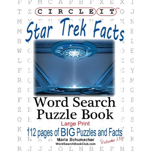 Circle It, Star Trek Facts, Word Search, Puzzle Book - Paperback
