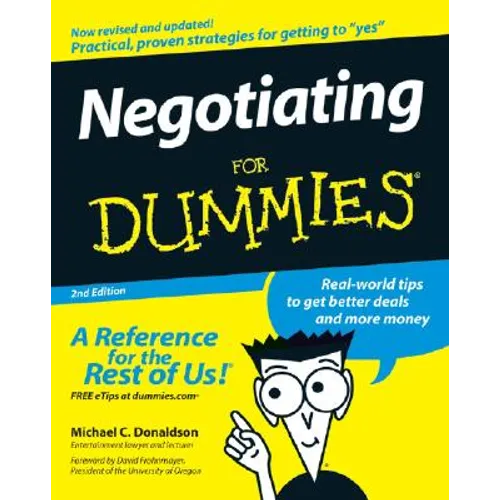 Negotiating for Dummies - Paperback