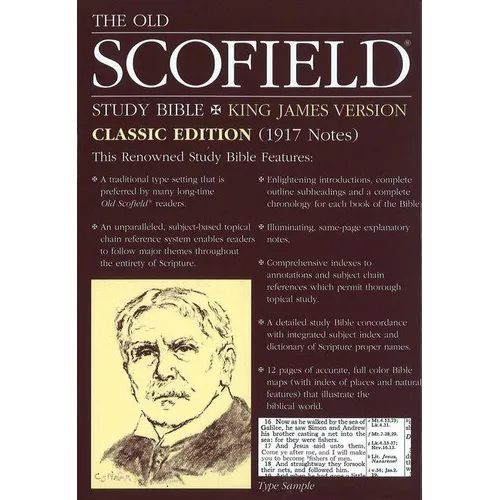 Old Scofield Study Bible-KJV-Classic - Bonded Leather