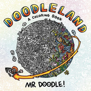 Doodleland: A Coloring Book - Paperback