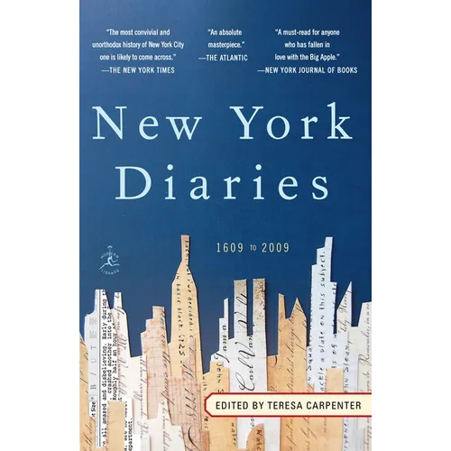 New York Diaries: 1609 to 2009 - Paperback