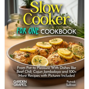 Slow Cooker For One Cookbook: From Pot to Pleasure With Dishes like Beef Chili, Cajun Jambalaya and 100+ More Recipes with Pictures Included - Paperback