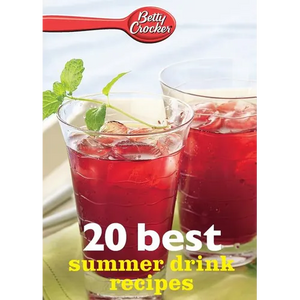 Betty Crocker 20 Best Summer Drink Recipes - Paperback