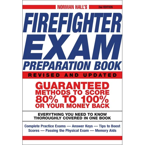 Norman Hall's Firefighter Exam Preparation Book - Paperback