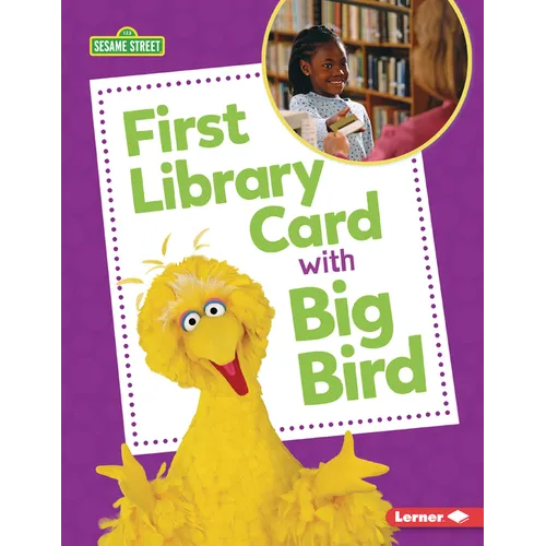 First Library Card with Big Bird - Paperback