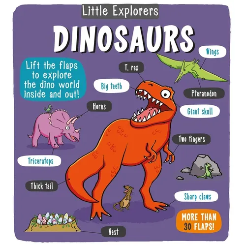 Little Explorers: Dinosaurs - Hardcover