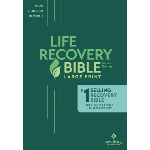 Life Recovery Bible NLT, Large Print - Paperback