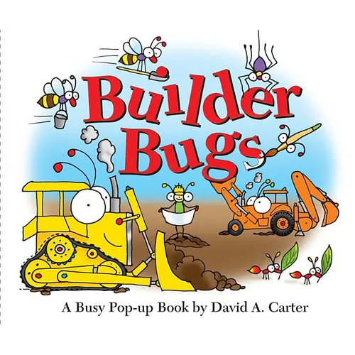 Builder Bugs: A Busy Pop-Up Book - Hardcover
