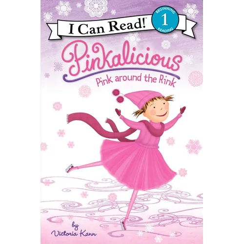 Pinkalicious: Pink Around the Rink: A Winter and Holiday Book for Kids - Paperback