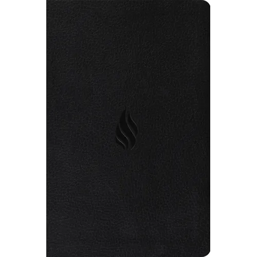 ESV Premium Gift Bible, Red Letter (Trutone, Midnight, Flame Design) - Imitation Leather