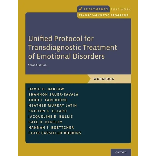 Unified Protocol for Transdiagnostic Treatment of Emotional Disorders: Workbook - Paperback
