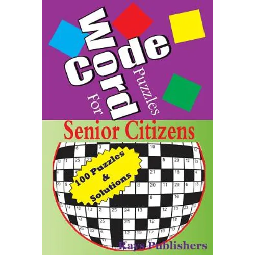 Code Word Puzzles for senior citizens - Paperback