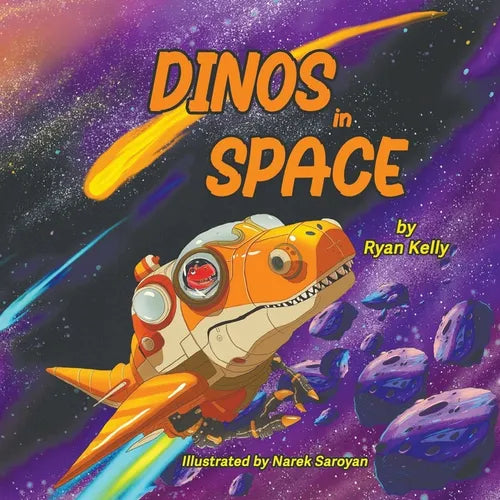 Dinos in Space - Paperback