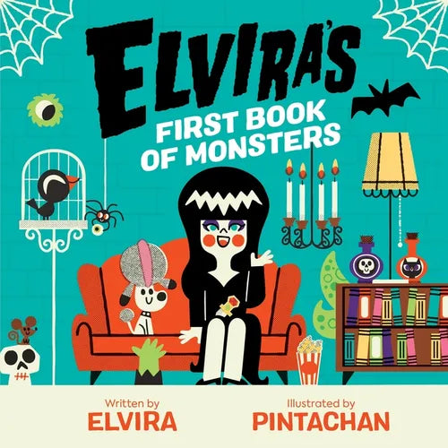 Elvira's First Book of Monsters - Board Book