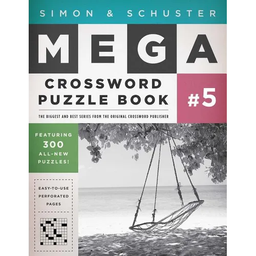 Simon & Schuster Mega Crossword Puzzle Book #5 - Paperback