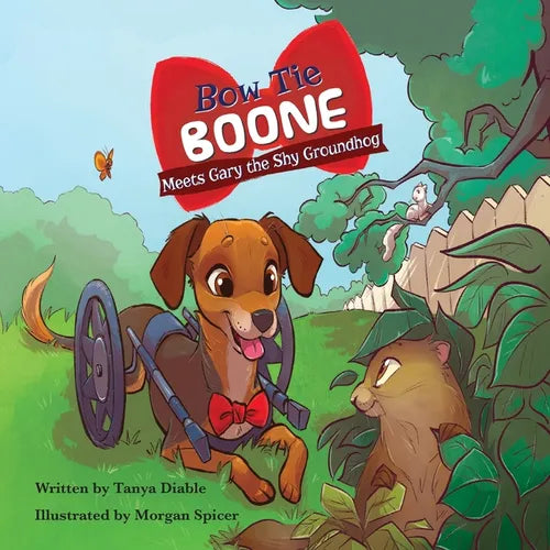 Bow Tie Boone Meets Gary the Shy Groundhog - Paperback