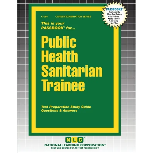Public Health Sanitarian Trainee - Paperback