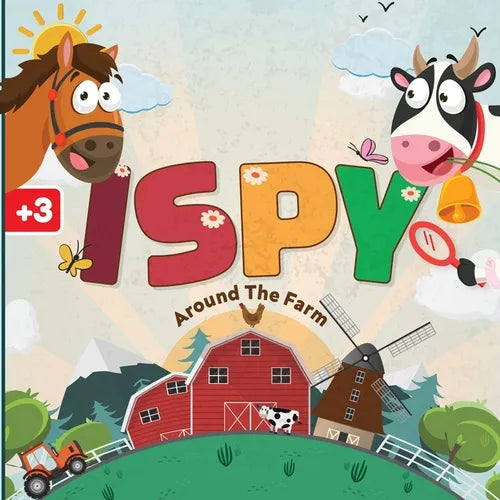 I Spy Around The Farm - Paperback