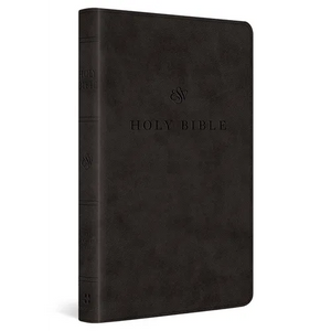 ESV Premium Church Bible, Large Print, Red Letter (Trutone, Black) - Imitation Leather