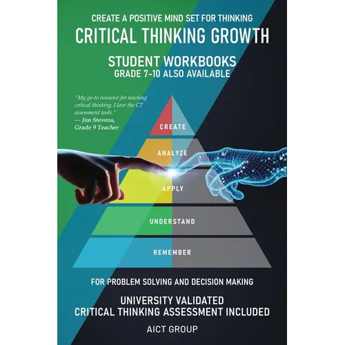 Critical Thinking Growth for Problem Solving and Decision Making Create a Positive Mind Set for Thinking - Paperback
