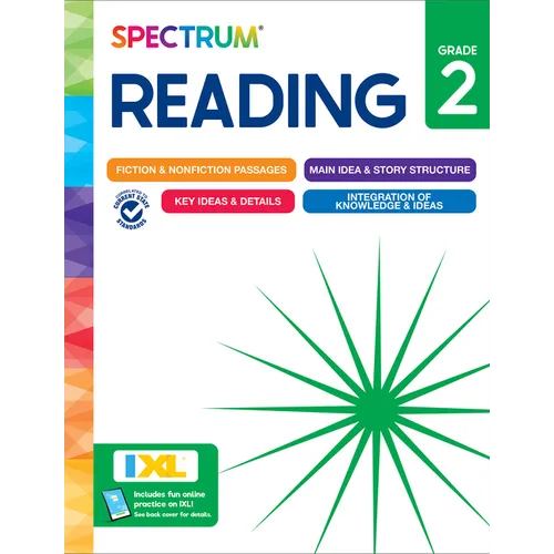 Spectrum Reading Workbook, Grade 2 - Paperback