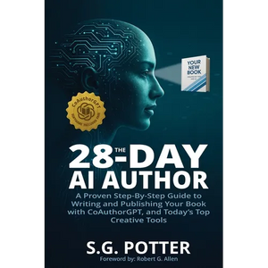 The 28-Day AI Author: A Proven Step-By-Step Guide to Writing and Publishing Your Book with CoAuthorGPT, and Today's Top Creative Tools - Paperback