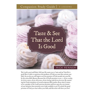 Taste and See That the Lord Is Good Study Guide - Paperback
