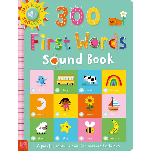 300 First Words Sound Book - Paperback