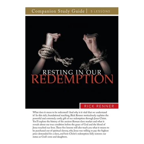 Resting in Our Redemption Study Guide - Paperback