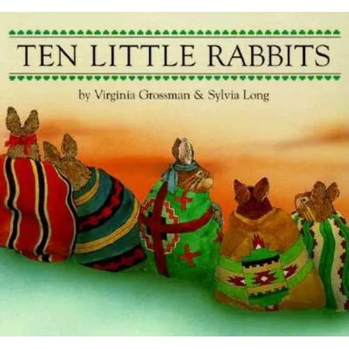 Ten Little Rabbits Board Book - Board Book